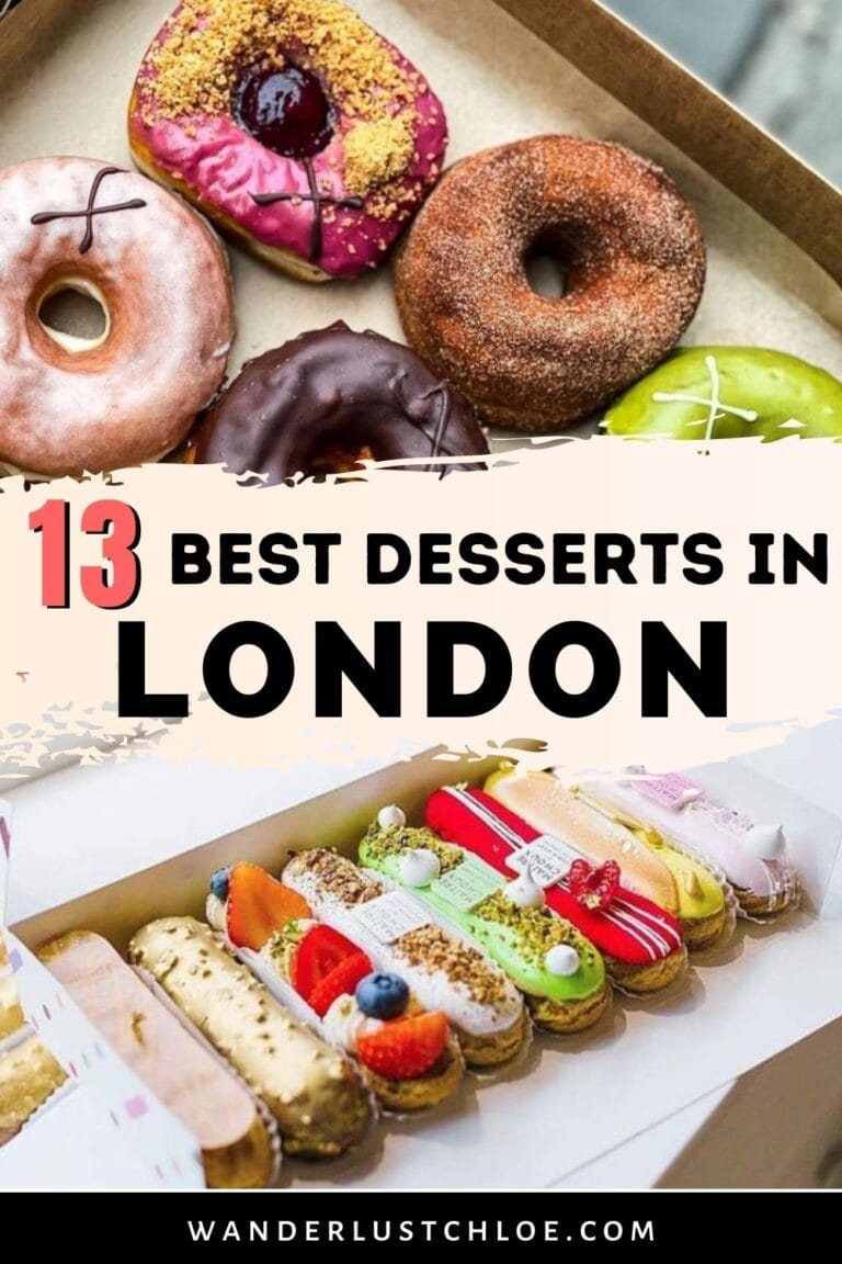 13 Instagram-worthy London Desserts You Have To Try: 2024 Guide