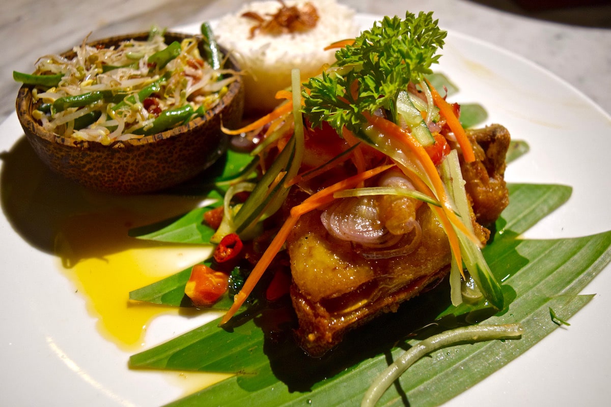 Tasty meal in Ubud, Bali