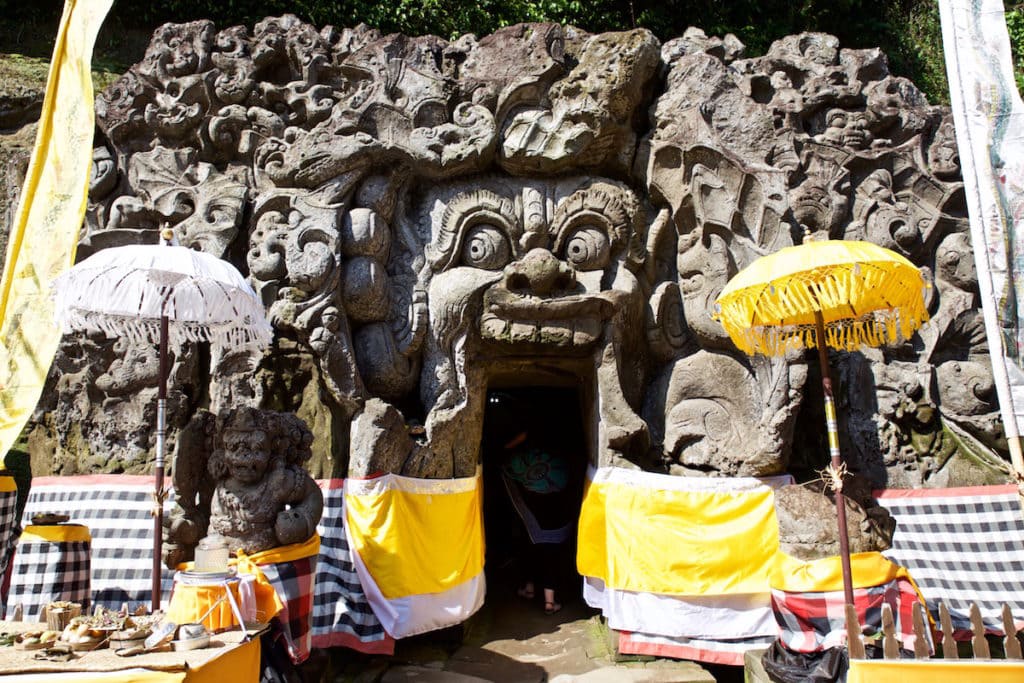 Goa Gajah Cave, near Ubud, Bali