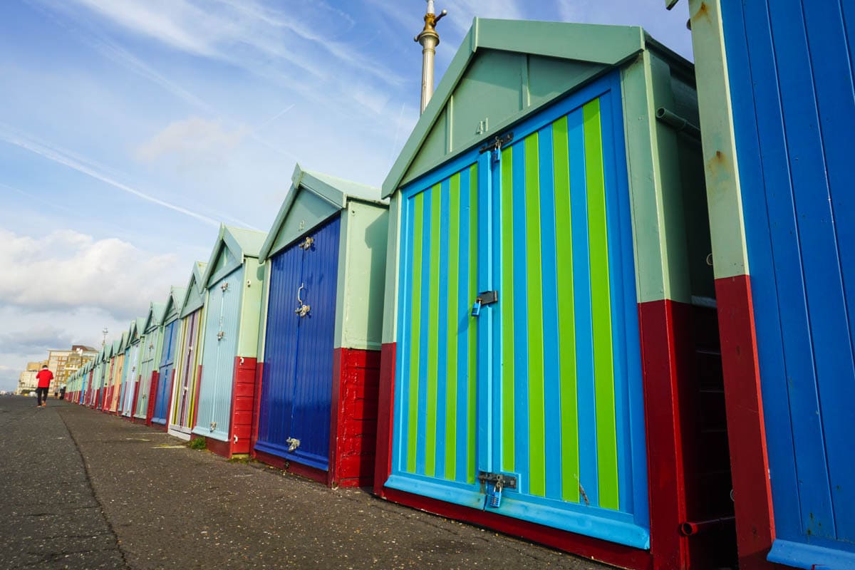 Brighton and Hove beach huts