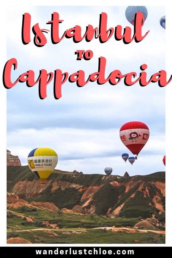 Travelling From Istanbul To Cappadocia