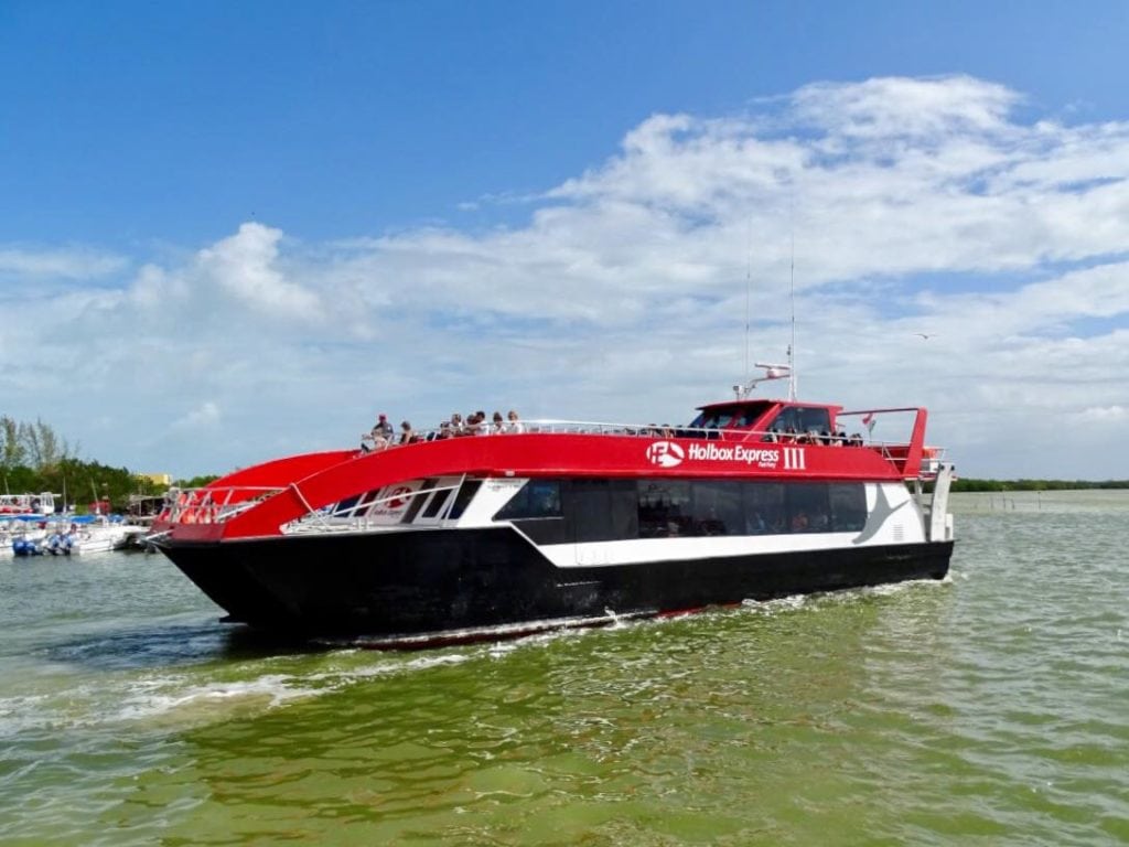 cancun airport to holbox ferry