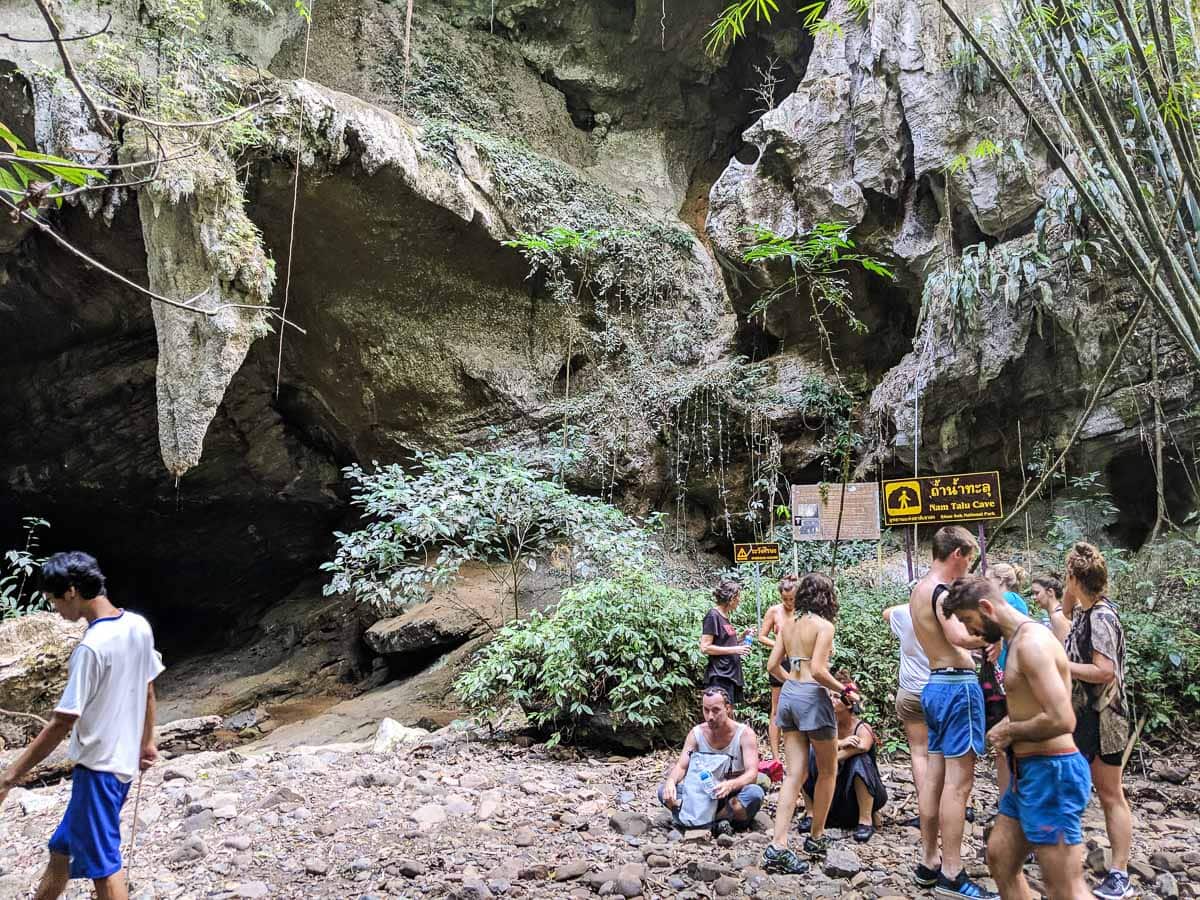 Nam Talu Cave hike, Khao Sok National Park