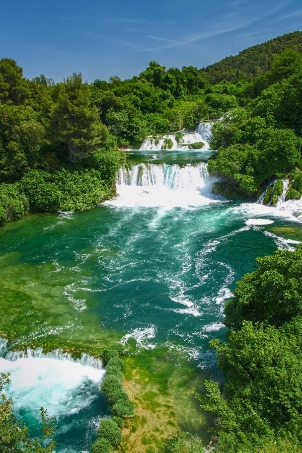 Krka Waterfalls are really impressive