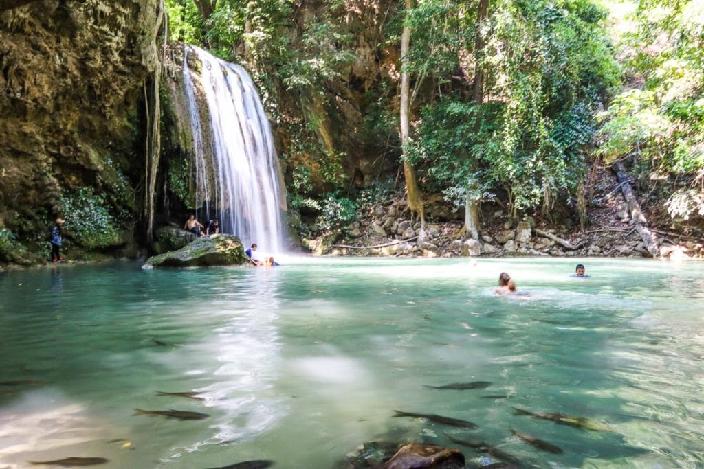 Visiting Erawan Waterfalls, Thailand: 2024 Guide