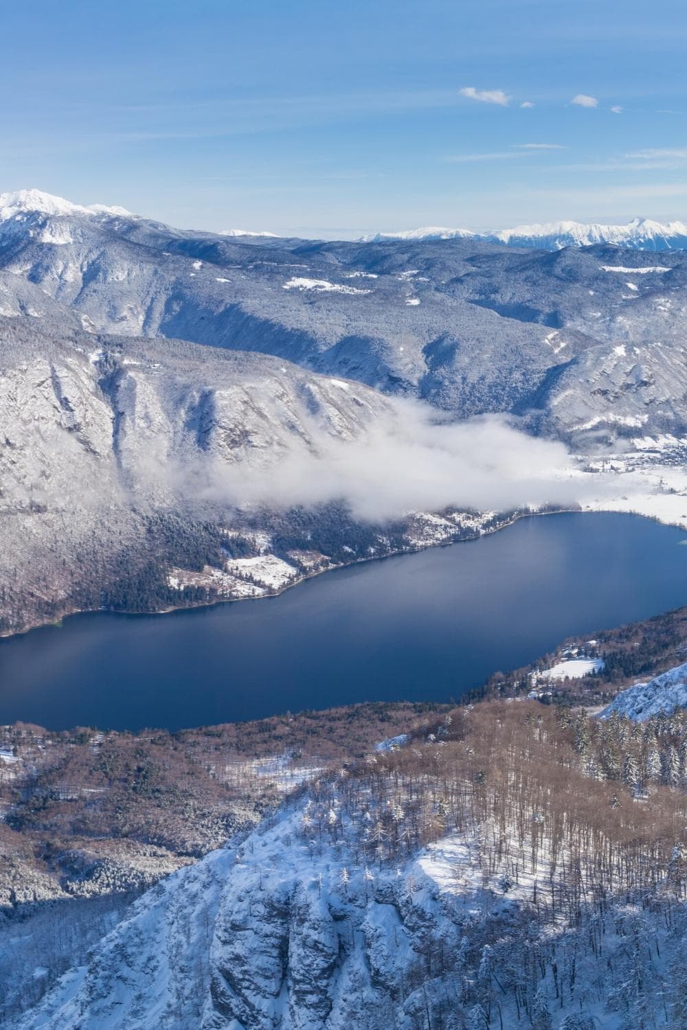 View from Vogel of Lake Bohinj
