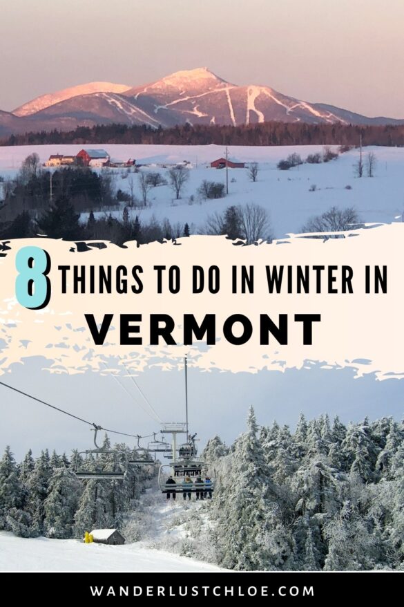 vermont places to visit in winter