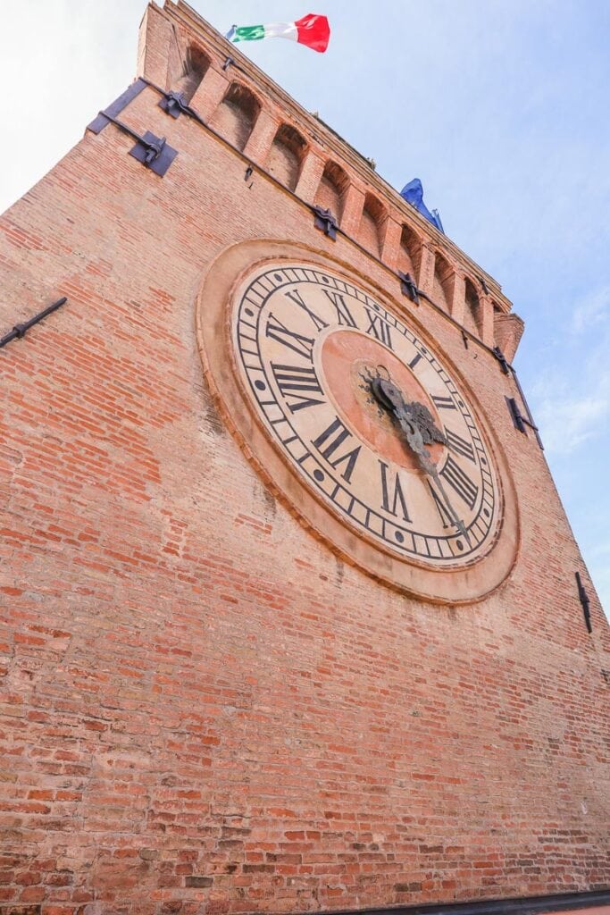 Bologna clock tower