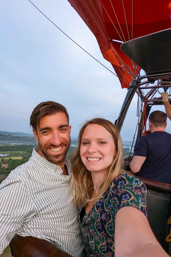 hot air balloon in sri lanka