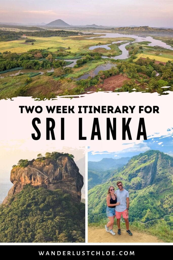 two week sri lanka itinerary